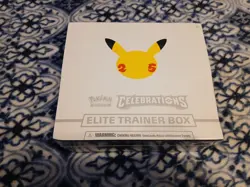 Pokemon Celebrations Elite Trainer Box ETB TCG 25th Anniversary Edition 820650809439 - Image 1