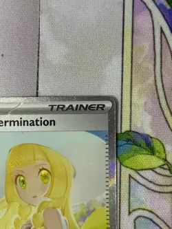 Lillie’s Determination SAR IN HAND 184/132 Pokemon Mega Evolutions English - Image 5