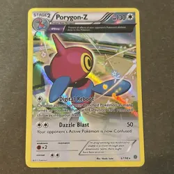 Pokemon Porygon-Z 67/98 XY Ancient Origins Holo - Image 1