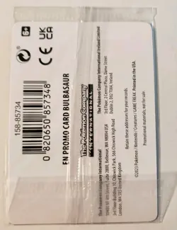 Sealed Bulbasaur 001/165 Pokemon TCG Scarlet & Violet 151 Best Buy Stamped Promo - Image 5