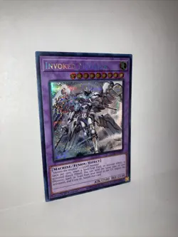 Yugioh Invoked Mechaba MP24-EN059 Prismatic Secret Rare 1st Edition NM - Image 1