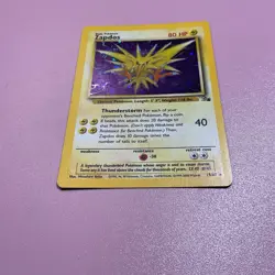 Pokemon Karte/card - Zapdos 15/62 - Fossil Holo - VG-Excellent - Image 2