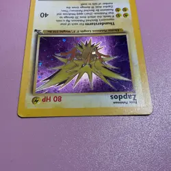Pokemon Karte/card - Zapdos 15/62 - Fossil Holo - VG-Excellent - Image 4