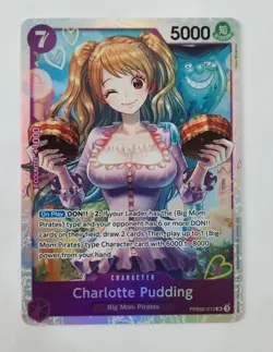 Charlotte Pudding PRB02-010 SR ONE PIECE Card The Best 2 - ONE PIECE ENGLISH - Image 1