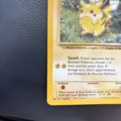 1999 Pokemon PIKACHU RED CHEEKS Jungle Set 1ST EDITION NON HOLO Card 60/64 MT - Image 5