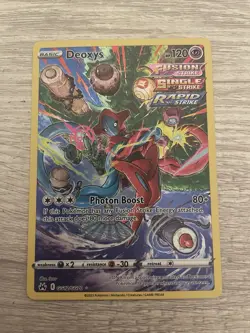 Deoxys GG12/GG70 Crown Zenith Full Art Pokemon Pokemon Card English Near Mint - Image 1