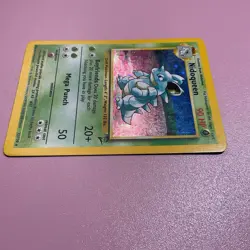 Nidoqueen Pokemon Card 12/130 Base Set 2 Holo Rare Unlimited Vintage NM - Image 3