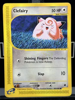 Pokemon Card - Expedition 101/165 - CLEFAIRY (common) - Regular LP - Image 3