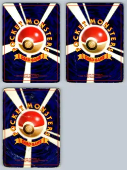 Butterfree Caterpie Metapod Japanese Base Set Jungle Pokemon Card Lot - Damaged - Image 2