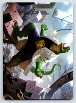 Lizard, Connors's Curse Art Card MTG Magic the Gathering S Art Series: Marvel's - Image 1