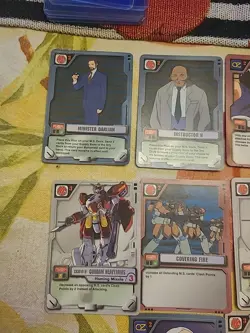 Vintage 2000 Bandai Gundam M.S. War Trading Card Game Lot 13 Cards - Image 2