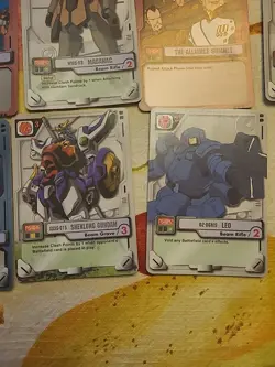 Vintage 2000 Bandai Gundam M.S. War Trading Card Game Lot 13 Cards - Image 5