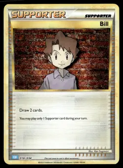 Bill (CLB) Classic Collection Trading Card Game Classic 018/034 NM Pokemon TCG - Image 1