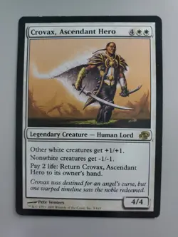 MTG Crovax, Ascendant Hero Planar Chaos Regular Rare - Image 1