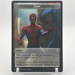 Copy | Human Citizen Double Sided Token [Marvel's Spider-Man] MTG - Image 1