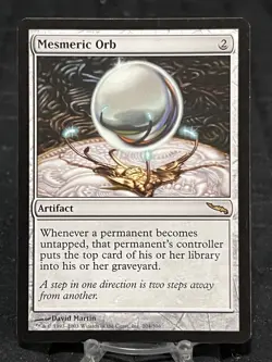Mesmeric Orb - Mirrodin Regular ~LP~ Magic The Gathering MTG - Image 1