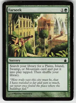 MTG Ravnica: City of Guilds #163 Farseek Moderately played tcg - Image 1