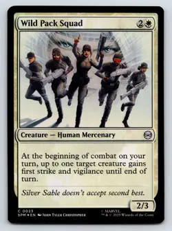 Wild Pack Squad FOIL MTG Magic the Gathering C Marvel's Spider-Man 23 NM - Image 1