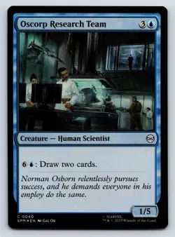 Oscorp Research Team FOIL MTG C Marvel's Spider-Man 40 NM - Image 1