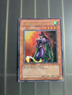 Yugioh Cyber Harpie Lady SP1-EN001 Ultra Rare Limited Edition NM - Image 1