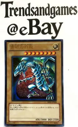 YUGIOH - BLUE-EYES WHITE DRAGON - BE01-JP089 - MINT - ULTRA RARE - JAPANESE VERS - Image 1
