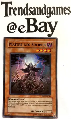 YUGIOH - MAITRE DES ZOMBIES - SUPER RARE - EXC - TAEV-FR039 - TACTICAL EVOLUTION - Image 1