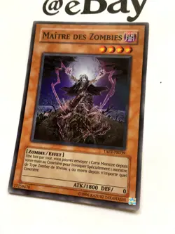 YUGIOH - MAITRE DES ZOMBIES - SUPER RARE - EXC - TAEV-FR039 - TACTICAL EVOLUTION - Image 3