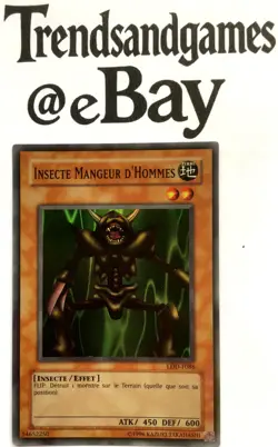 YUGIOH - INSECTE MANGEUR D'HOMMES - LDD-F088 - SUPER RARE - NEAR MINT - FR - VF - Image 1