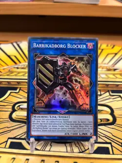 Yugioh Barrikadborg Blocker Super Rare OP15-DE006 - Image 1