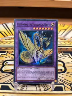 Yugioh Heosvarog die Mechanische Dammerung Super Rare ROTA-EN035 - Image 1