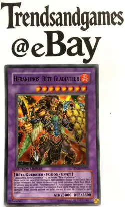 YUGIOH - HERAKLINOS BETE GLADIATEUR - EDITION LIMITEE - TDGS-FRSE2 - EXCELLENT - Image 1
