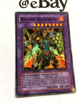 YUGIOH - HERAKLINOS BETE GLADIATEUR - EDITION LIMITEE - TDGS-FRSE2 - EXCELLENT - Image 2