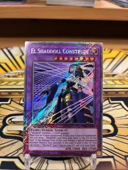 Yugioh El Schattenpuppe Konstrukt Platinum Secret Rare RA04-EN229 - Image 1