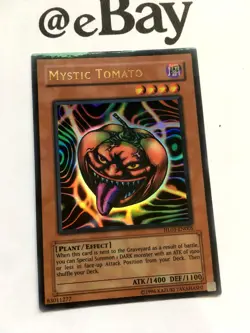 YUGIOH - MYSTIC TOMATO - HL03-EN005 - ULTRA PARALLEL RARE - NM - HOBBY LEAGUE 03 - Image 2