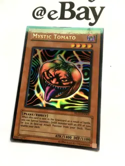 YUGIOH - MYSTIC TOMATO - HL03-EN005 - ULTRA PARALLEL RARE - NM - HOBBY LEAGUE 03 - Image 3