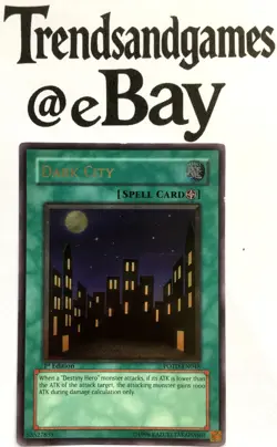 YUGIOH - DARK CITY - ULTIMATE RARE - POTD-EN048 - 1ST ED - EXCELLENT - POWER OF - Image 1