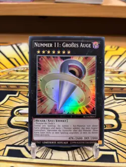Yugioh Nummer 11: Grosses Auge AC14-DE017 Super Rare - Image 1