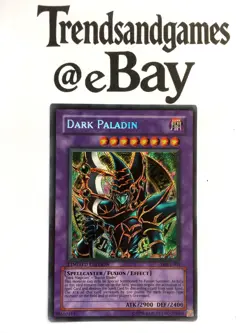 YUGIOH - DARK PALADIN - SECRET RARE - EXCELLENT - DMG-001 - DUEL MASTER'S GUIDE - Image 1