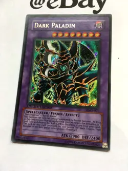 YUGIOH - DARK PALADIN - SECRET RARE - EXCELLENT - DMG-001 - DUEL MASTER'S GUIDE - Image 3