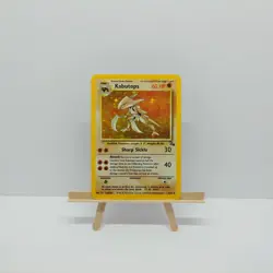 Kabutops 9/62 Pokemon Card TCG Fossil Unlimited Rare Holo MP - Image 2