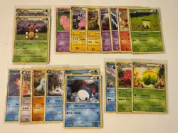 Pokemon Lot - HeartGold & SoulSilver (Mid-era 2010) (18 Cards Total) - Image 1