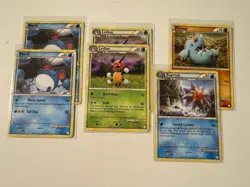 Pokemon Lot - HeartGold & SoulSilver (Mid-era 2010) (18 Cards Total) - Image 4