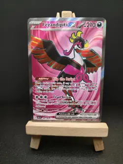 Pokemon TCG Fezandipiti EX 084/064 Shrouded Fable Ultra Rare Holo Card Near Mint - Image 1