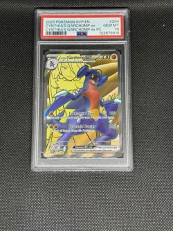 Cynthia's Garchomp ex 204 Sv: Scarlet & Violet Promo Cards Holo PSA 10 - Image 1