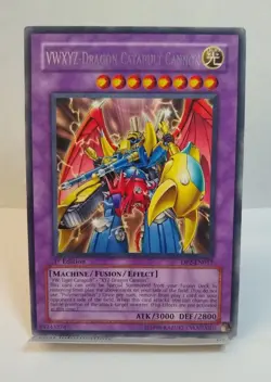 YU-GI-OH! VWXYZ-Dragon Catapult Cannon. DP2-EN017. 1st Edition Rare Card TCG CCG - Image 1