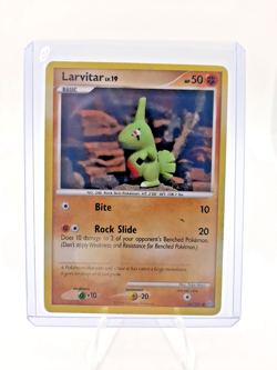 Larvitar 63/100 Stormfront Pokemon Card Regular Common TCG Trading Card Game - Image 1