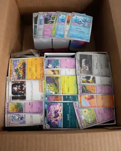 Pokemon 2000+ Card Bulk Lot 450 Holo/Reverse 1500 Common Uncommon NM EN JP 10lbs - Image 3