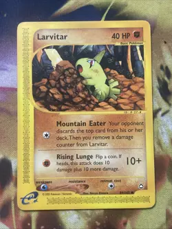Pokemon Card - Larvitar Aquapolis 89/147 Common - Image 1