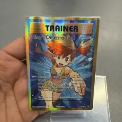 Misty's Determination - 108/108 - Pokemon Evolutions Full Art Ultra Rare Card NM - Image 1