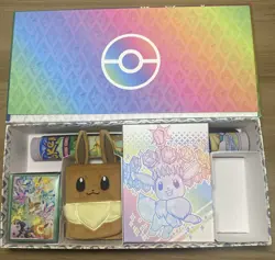 NEW Prismatic Evolutions Premium SPC Playmat, Deck Box, Sleeves, NO CARDS/PACKS - Image 3